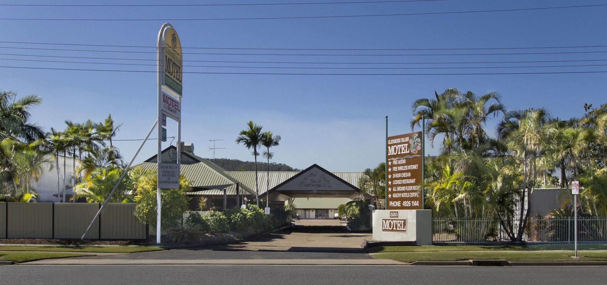 Glenmore Palms Motel Rockhampton Ngoại thất bức ảnh
